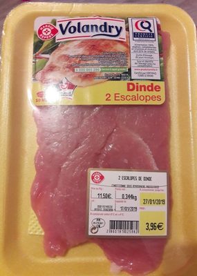 Escalopes de dinde