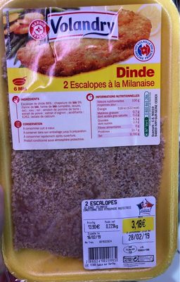 Escalopes à la milanaise