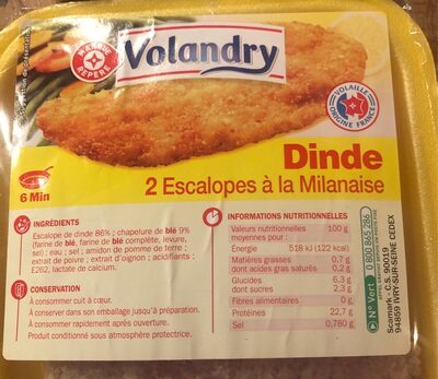 Escalopes a la milanaise