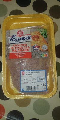 Escalopes de dinde milanaise