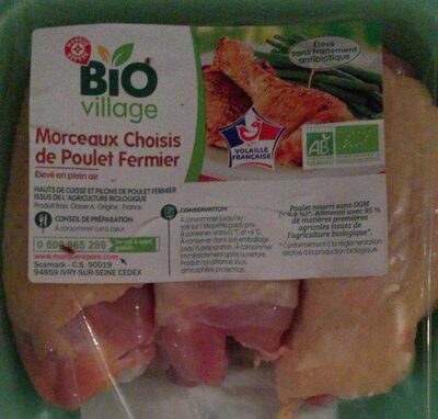 Morceaux choisis de poulet fermier