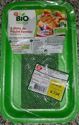 Filets de poulet fermier