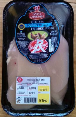 Filets de poulet blanc fermier de Vendée