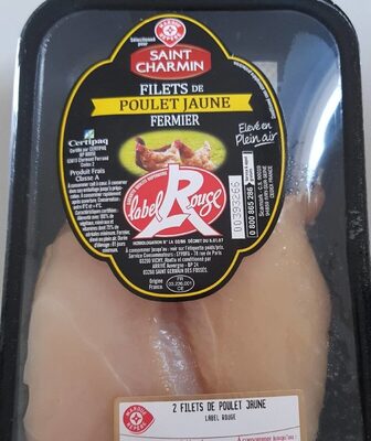 Filets de poulet jaune