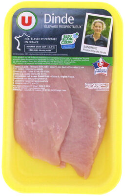 Escalope de dinde, France, 2 pièces