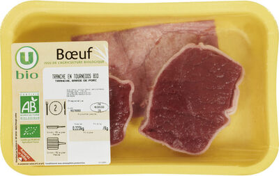 Pavé de boeuf *** en tournedos bio, à griller, France, 2 pièces