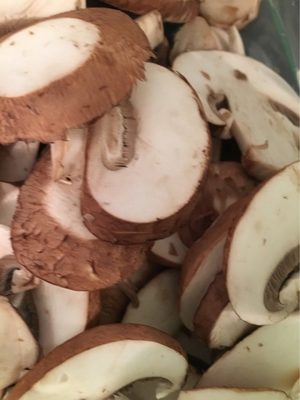 Emincés de champignons bruns front packaging