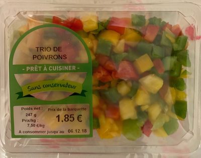 Trio de poivrons