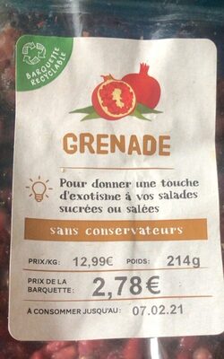 Grenade front packaging