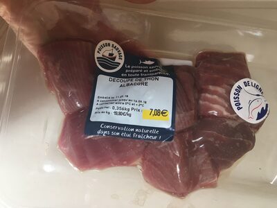 Découpe de thon Albacore