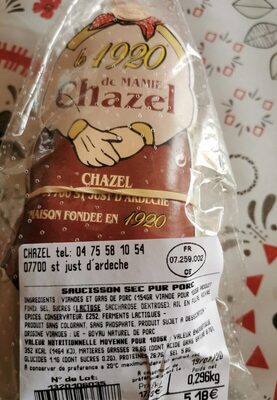 Le 1920 de mamie chazel