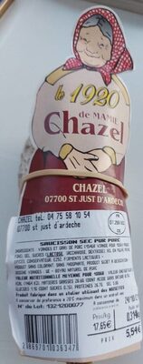 Le 1920 de mamie Chazel