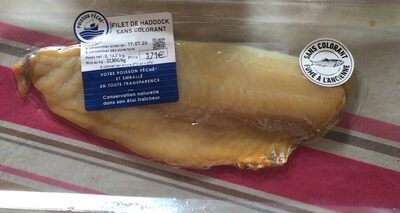 Filet de Haddock sans colorant