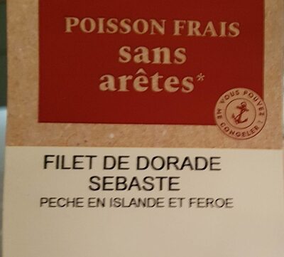 Filet de dorade sebaste