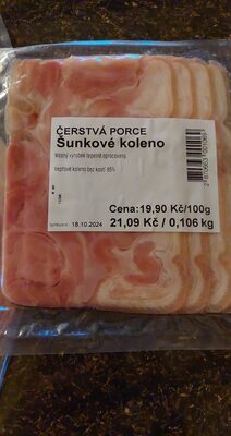 Šunkové koleno front packaging