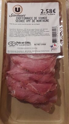 Chiffonnade de viande