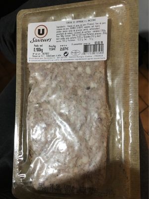 Terribe de campagne à l’ancienne front packaging