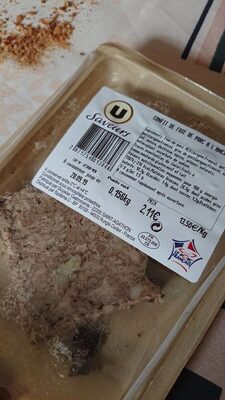 Confit de foie de porc a l'ancienne front packaging