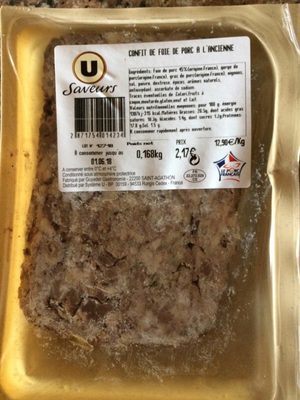 Confit de foie de porc a l ancienne