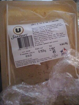 Confit de foie de porc à l'ancienne