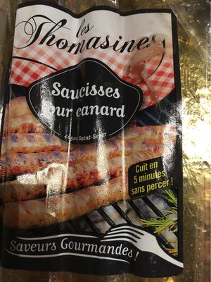 Saucisse pur canard