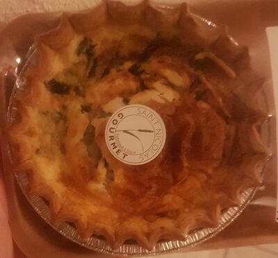 Tarte chèvre épinards