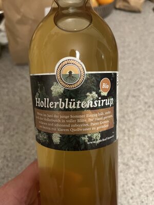 Hollerblütensirup