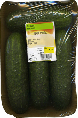Pepinos tipo español