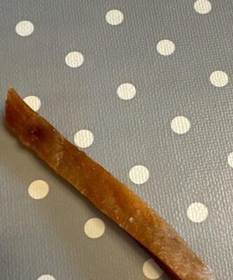 Getrocknete Lachsstreifen