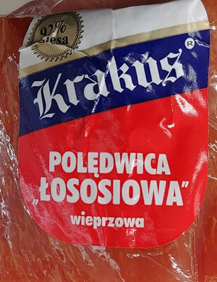 Polędwica łososiowa wieprzowa front packaging