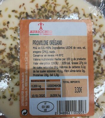 Provolone Orégano