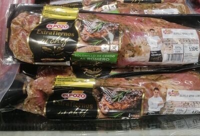 Solomillo de cerdo al romero front packaging