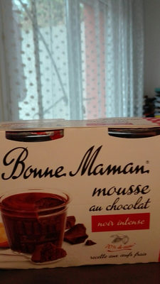 mousse au chocolat noir intense