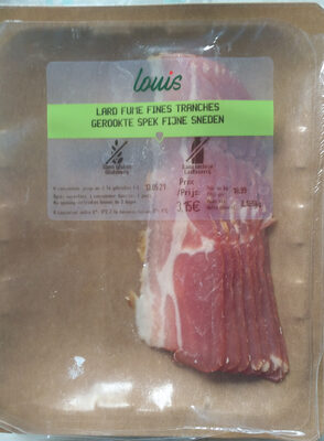 lard fumé fines tranches