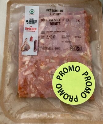 Tete pressee à la tomate