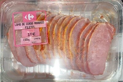 Lomo de cerdo adobado filetes