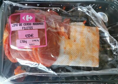 Lomo de cerdo adobado