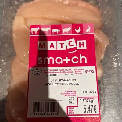 Aiguillette de poulet