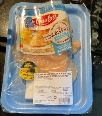 tendre et fine poulet