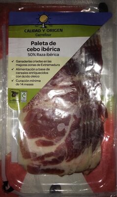 Paleta de cebo iberica