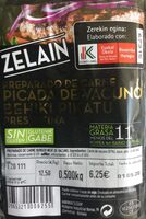 Preparado de Carne Picada de Vacuno