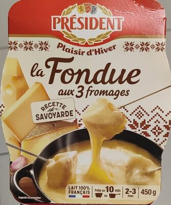 La fondue aux 3 fromages recette savoyarge