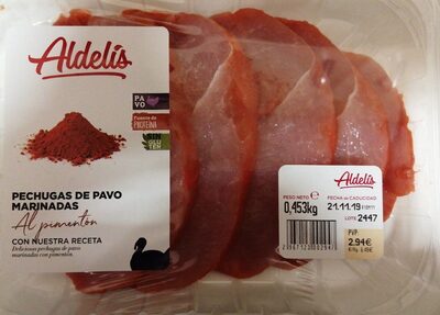 Pechugas de pavo marinadas