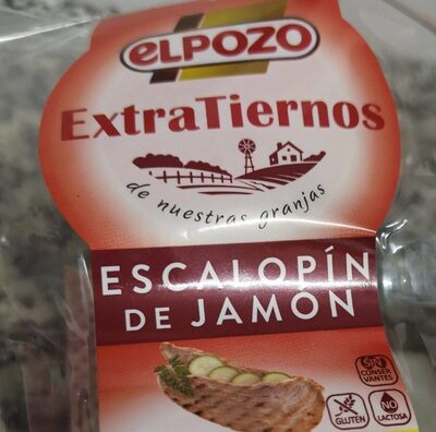 Escalopin de jamón front packaging