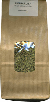 Hierba luisa seca molida