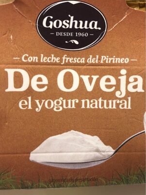 Yogur natural de oveja