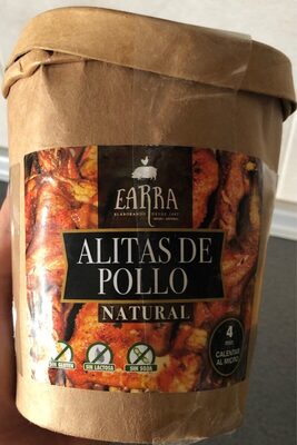 Alitas pollo natural