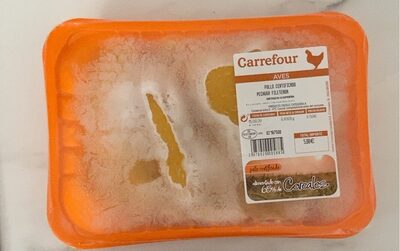 Pechuga de pollo fileteada