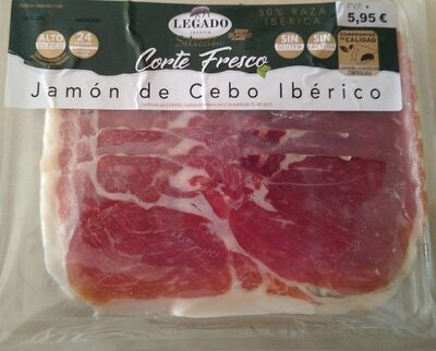 Jamón de Cebo Ibérico front packaging