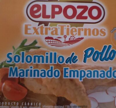 Solomillo de pollo marinado empanado